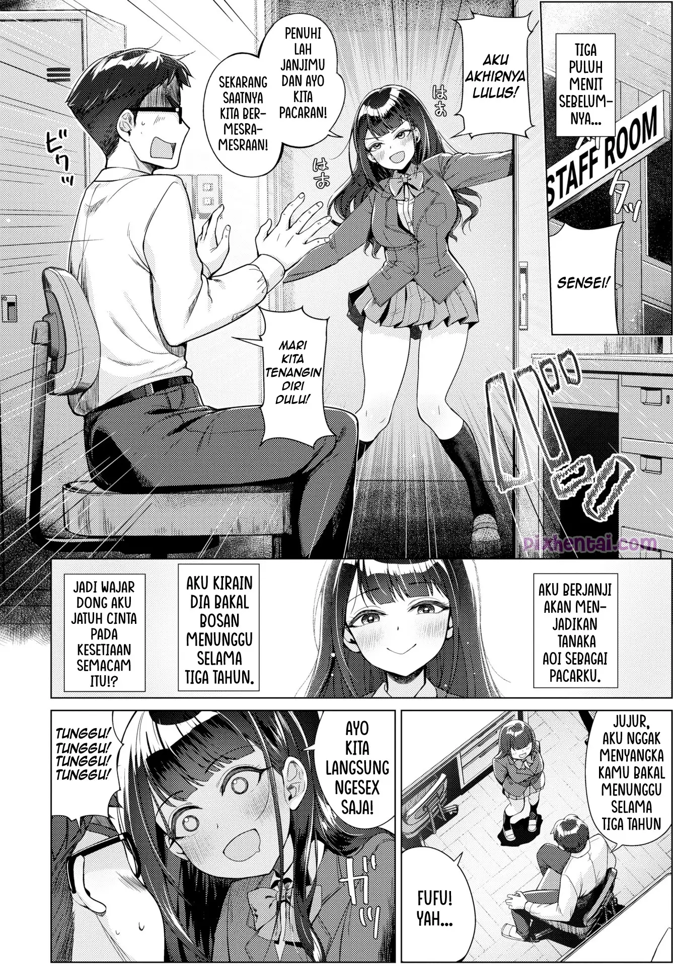 Komik hentai xxx manga sex bokep Misshitsu Rokkaa Chuuihou 2